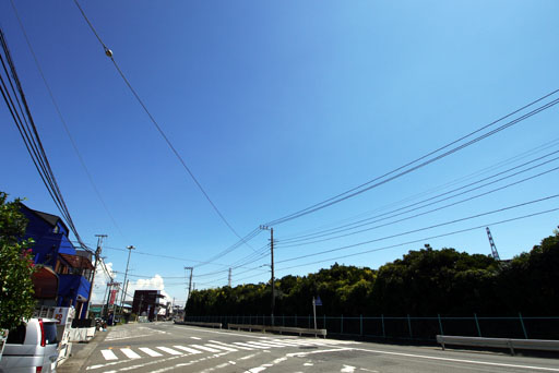 青い空ー