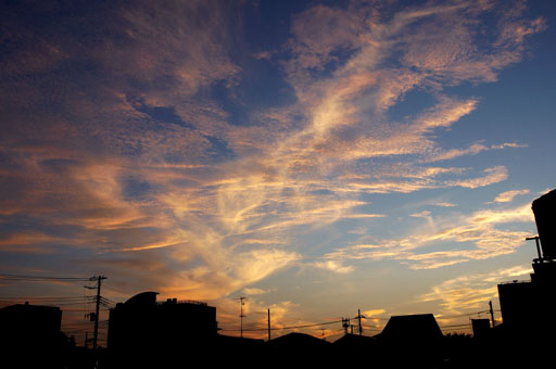 夕焼け