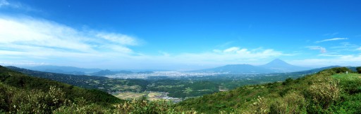 滝知山園地からの展望