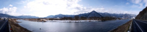 雪景色になってきた