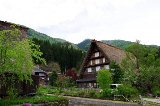 白川郷の合掌造り