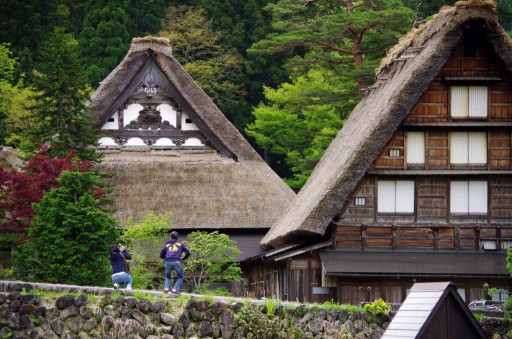 白川郷の合掌造り