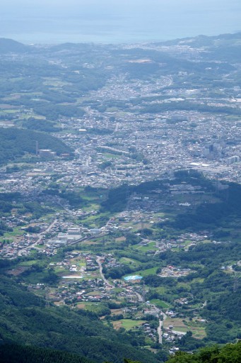 大山山頂からの眺望