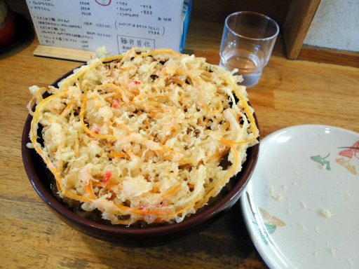 富士吉田 麺許皆伝の天ぷらうどん